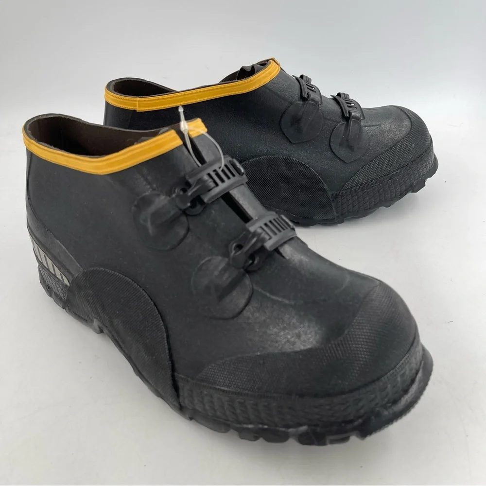 NEW! LaCrosse Men’s Black ZXT rubber overboots - Size 6